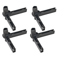 Комплект фіксаторів і куточків Ferplast Kit Clips / Corner Rabbit 120 для клітини для кроликів Комплект фіксаторів і куточків Ferplast Kit Clips / Corner Rabbit 120 для клітини для кроликів