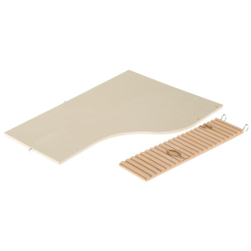 Полку і трап Ferplast Kit Floor + Ladder Karat 100 для клітин для гризунів