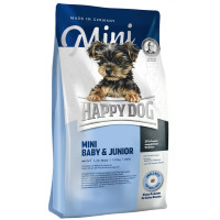 Сухий корм Happy Dog Mini Baby & Junior для цуценят дрібних порід, від 4 до 12 тижнів, зі смаком птиці, 1 кг