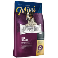 Сухий корм Happy Dog Mini Irland для дорослих собак дрібних порід з проблемами шкіри і шерсті, з лососем, 1 кг