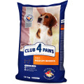 Сухий корм Клуб 4 Лапи Adult Medium Breeds Premium для дорослих собак середніх порід від 11 до 25 кг, 14 кг