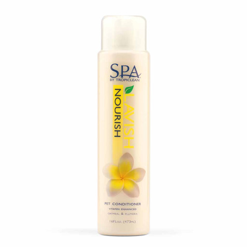 Кондиціонер TropiClean SPA Nourish для зволоження шкіри і шерсті для собак і котів, 473 мл