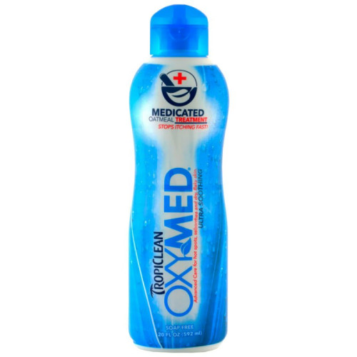 Кондиціонер лікувальний TropiClean Oxy Med Medicated Treatment Rinse проти свербіння для собак, 592 мл