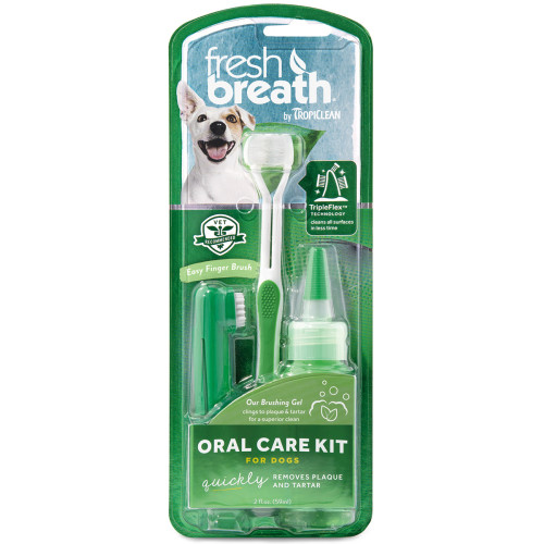 Набір для догляду за зубами Tropiclean Oral Care Kit "Свіжий подих" для собак