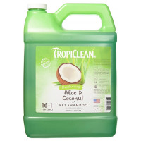 Шампунь TropiClean Aloe & Coconut Pet "Алое і кокос" для собак і котів, 3,8 л Шампунь TropiClean Aloe & Coconut Pet "Алое і кокос" для собак і котів, 3,8 л