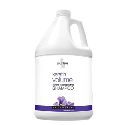Шампунь Isle Of Dogs Everyday Naturaluxury Keratin Volume з кератином для додання обсягу для собак, 3,78 л