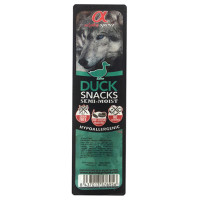 Напіввологі ласощі Alpha Spirit Snacks Duck для собак всіх порід cо смаком качки, 35 г