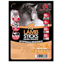 Напіввологі ласощі Alpha Spirit Sticks Fish Chicken для дорослих собак зі смаком курки, 40 г x 30 шт Напіввологі ласощі Alpha Spirit Sticks Fish Chicken для дорослих собак зі смаком курки, 40 г x 30 шт