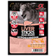 Напіввологі ласощі для собак Alpha Spirit DOG Sticks Liver, палички з печінкою, 30 шт, 300 г