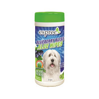 Вологі серветки Espree Blueberry Bliss Wipes для собак з алое вера і екстрактом чорниці, 50 шт