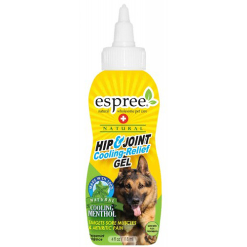 Знеболюючий охолоджуючий гель Espree Hip & Joint Cooling Relief Gel для м'язів і суглобів для собак, 118 мл