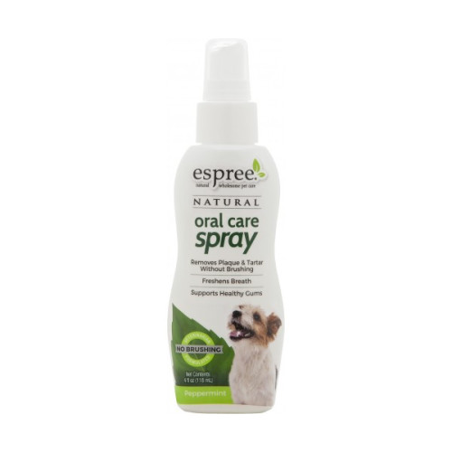 Спрей Espree Oral Care Spray Peppermint для догляду за зубами для собак з ароматом м'ятою, 118 мл