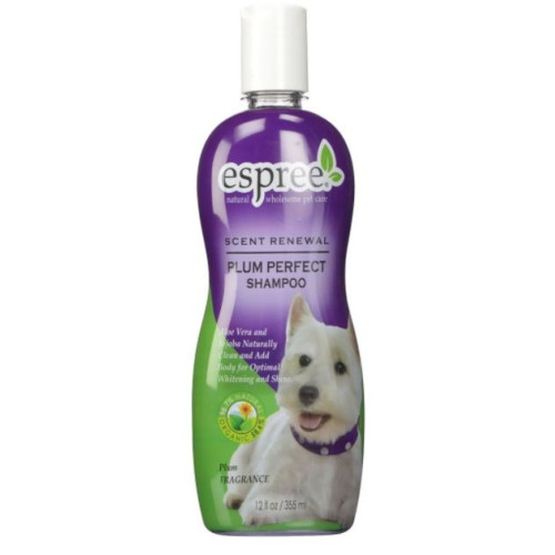 Шампунь Espree Plum Perfect Shampoo для глибокої чистки будь-якого типу вовни для собак, з ароматом сливи, 355 мл