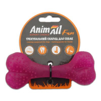Іграшка AnimAll Fun кістка, фіолетова, 12 см Іграшка AnimAll Fun кістка, фіолетова, 12 см