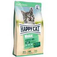 Сухий корм Happy Cat Minkas Perfect Mix для дорослих кішок, с птахом, ягням і рисом, 1.5 кг