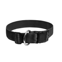 Нейлоновый ошейник Dog Extreme для собак, регулируемый,  30 мм, 35-58 см, черный