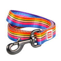 Повідець Waudog Nylon з малюнком Лінія 1 для собак 25 мм, 122 см Повідець Waudog Nylon з малюнком Лінія 1 для собак 25 мм, 122 см