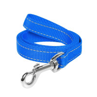 Повідець нейлоновий Dog Extreme для собак 25 мм, 150 см, блакитний Повідець нейлоновий Dog Extreme для собак 25 мм, 150 см, блакитний