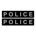 Змінна напис для шлеи Police, мала 1-2 розміри, чорна