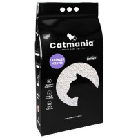 Бентонітовий наповнювач Catmania для котів з запахом лаванди, фіолетові гранули, 10 л Бентонітовий наповнювач Catmania для котів з запахом лаванди, фіолетові гранули, 10 л