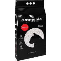 Бентонітовий наповнювач Catmania для котів, натуральний білий, 10 л