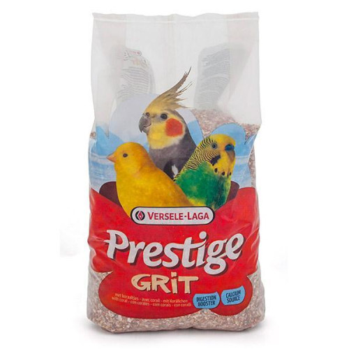 Підживлення Versele-Laga Prestige Grit мінеральна, з коралами, для декоративних птахів, 20 кг