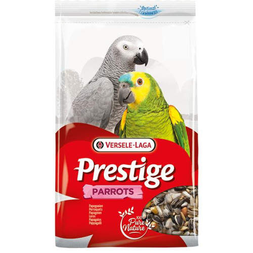 Корм Versele-Laga Prestige Parrots для великих папуг, зернова суміш, 16.5 кг