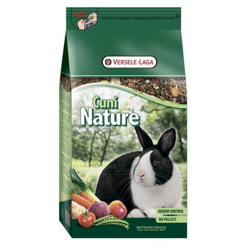Беззерновой корм Versele-Laga Nature Cuni суперпреміум, для кроликів, 2.5 кг