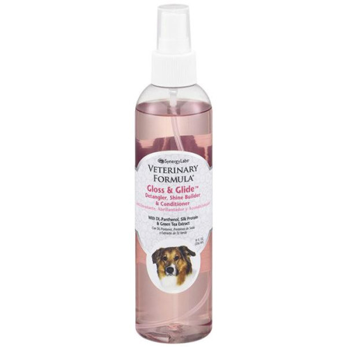 Кондиціонер Veterinary Formula Gloss & Glide Conditioner для собак і котів, антистатик, спрей, 236 мл