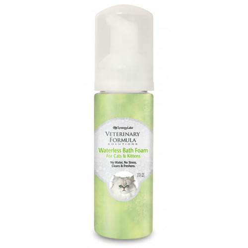 Шампунь Veterinary Formula Waterless Bath Foam для котів і кошенят, з екстрактами календули і м'яти, 177 мл