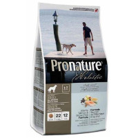 Сухой корм Pronature Holistic Adult Atlantic Salmon&Brown Rice с лососем, холистик, для собак, 13.6 кг