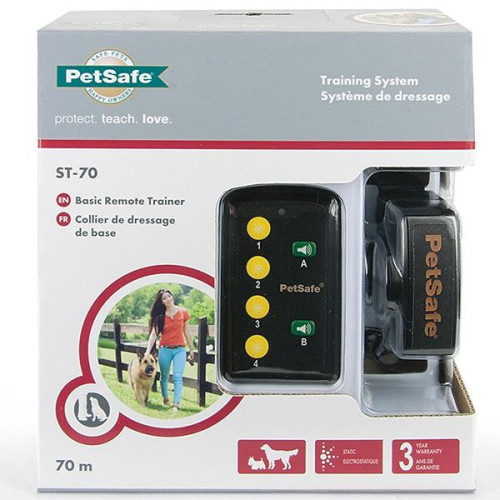 Електронний ошийник PetSafe Basic Remote Trainer для собак, з пультом, до 70 м