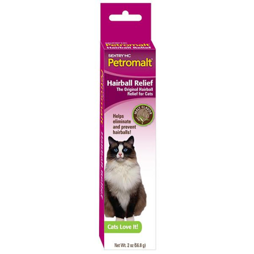 Паста Sentry Petromalt Hairball Relief для котів, зі смаком солоду, 56 г