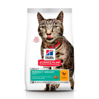 Сухий корм Hill's Science  Plan Adult Perfect Weight для котів, з куркою, 2.5 кг
