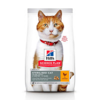 Сухий корм Hill's Science  Plan Young Adult Sterilised Cat для котів, з куркою, 1.5 кг