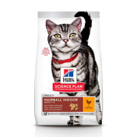 Сухий корм Hill's Science Plan Adult Hairball & Indoor для котів, з куркою, 1.5 кг Сухий корм Hill's Science Plan Adult Hairball & Indoor для котів, з куркою, 1.5 кг