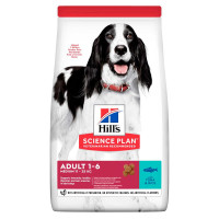 Сухой корм Hill's Science Plan Adult Medium для собак, с тунцом и рисом, 2.5 кг Сухой корм Hill's Science Plan Adult Medium для собак, с тунцом и рисом, 2.5 кг