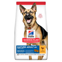 Сухой корм Hill's Science Plan Mature Adult Large Breed для собак, с курицей, 14 кг