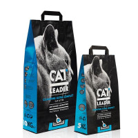 Наповнювач Cat Leader ультра-грудкує в котячий туалет, 5 кг Наповнювач Cat Leader ультра-грудкує в котячий туалет, 5 кг