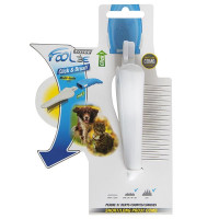 Насадка-гребінець FoOlee Easee Short / Long Pro31 Comb змінна, для середньої і довгої шерсті, біла, 31 зубець Насадка-гребінець FoOlee Easee Short / Long Pro31 Comb змінна, для середньої і довгої шерсті, біла, 31 зубець