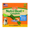 Ласощі Nylabone Nutri Dent Chicken Large для чищення зубів для собак, смак курки, 4 шт, ціна за 1 шт