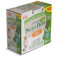 Ласощі Nylabone Nutri Dent Natural для чищення зубів, для собак, M, 40 шт, ціна за 1 шт Ласощі Nylabone Nutri Dent Natural для чищення зубів, для собак, M, 40 шт, ціна за 1 шт