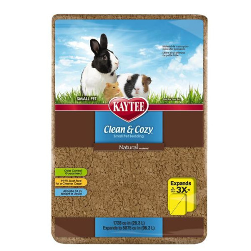 Підстилка Kaytee Clean & Cozy Natural для гризунів, целюлоза, дерево, 28.3 л