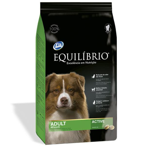 Сухий корм Equilibrio Dog суперпреміум, для собак середніх порід, 15 кг
