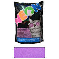Наповнювач Neon Litter Clump грудкує, кварцовий, неоновий, фіолетовий, 1.81 кг Наповнювач Neon Litter Clump грудкує, кварцовий, неоновий, фіолетовий, 1.81 кг