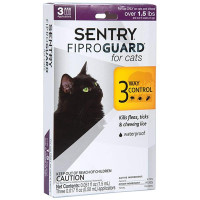 Краплі Fiproguard від бліх, кліщів і вошей для котів і кошенят, 0., 5 мл, 3 шт, ціна за 1 піпетку Краплі Fiproguard від бліх, кліщів і вошей для котів і кошенят, 0., 5 мл, 3 шт, ціна за 1 піпетку