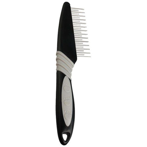 Гребінець Flamingo Groo "Me Comb Short / Long з зубцями, для собак