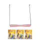Іграшка Flamingo Swing Sand Perch для птахів, гойдалки з піщаної жердинку, 14х1.5 см