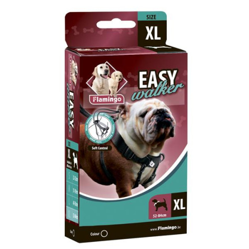 Шлейка Flamingo Easy Walker тренувальна, для собак, нейлон, XL, 52-84 см
