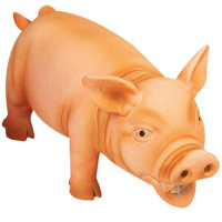Іграшка Flamingo Swine Orange для собак, порося, реалістично хрюкаючий, латекс, помаранчевий Іграшка Flamingo Swine Orange для собак, порося, реалістично хрюкаючий, латекс, помаранчевий